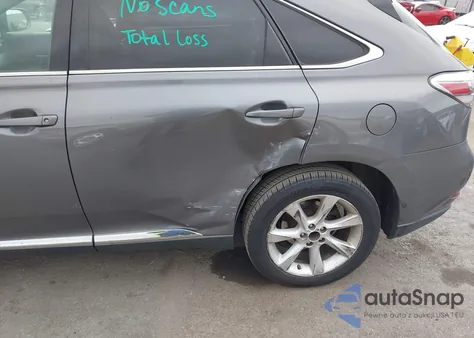 2012 Lexus Rx 350 из США, поврежденный, VIN 2T2ZK1BA0CC086624